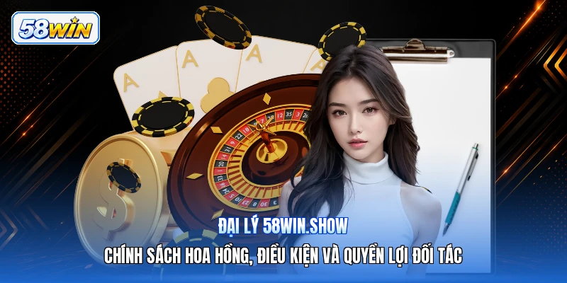 Đại Lý 58win.show – Chính Sách Hoa Hồng, Điều Kiện Và Quyền Lợi Đối Tác