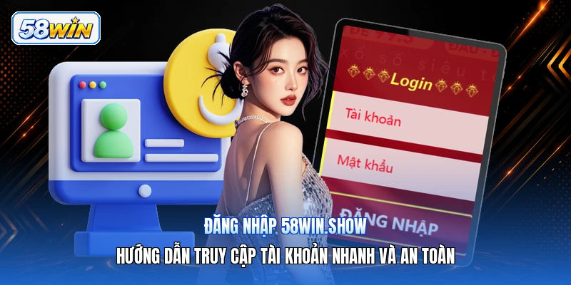 Đăng Nhập 58win.show – Hướng Dẫn Truy Cập Tài Khoản Nhanh Và An Toàn