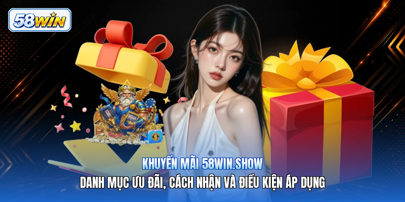 Khuyến Mãi 58win.show – Danh Mục Ưu Đãi, Cách Nhận Và Điều Kiện Áp Dụng